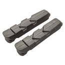 KOOLSTOP BRAKE SHOES K/S DURACE PAD CARBONGREY