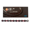 KMC CHAIN KMC DLC 10s BK/RD 116L