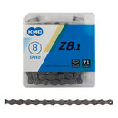 KMC CHAIN KMC Z8.1 INDEX 8s GY/GY 116L