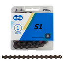 KMC CHAIN KMC 1/2x1/8 S1 1s BRN 112L
