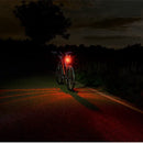 Sigma RR Nugget Flash Battery Powered USB Type Frame Mount Rear Bike Light - Red