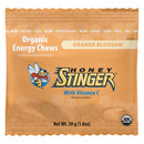 HONEY STINGER FOOD HS CHEW ORGANIC ORANGE BXof12 *NEWUPC*