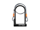 Kryptonite New-U Keeper Standard U-Lock with 4' Flex Cable