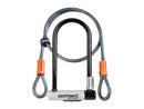 Kryptonite New-U KryptoLok Standard U-Lock with 4' Flex Cable