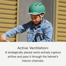 Thousand Kids Helmet – Free Reflective Sticker Pack to Customize, No Pinch Magnetic Buckle, Multi Sport Safety CSPC ASTM CE Certified – Jr Collection (Power Pink, Nylon Straps)