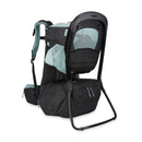 Thule Sapling Child Carrier Backpack - Machine Washable Seat - Self-Standing Frame - Adjustable Padded Straps for Parents - Ergonomic seat with Under-Leg Support for Child - UPF 50 Sunshade,Black