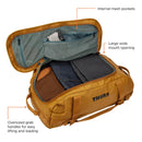 Thule Chasm Duffel bag, Weather-resistant materials, Easy packing, Converts to backpack, Internal pockets, Travel-ready
