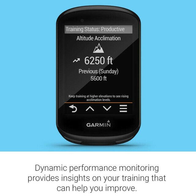 Garmin Edge 830 Wireless Performance GPS Bike Computer with Mapping, Black