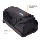 Thule Chasm Wheeled Duffel Suitcase, Pond Gray