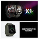Garmin® Venu® X1, Thin and Lightweight GPS Smartwatch, AMOLED Display, Advanced Health and Fitness Features, Titanium Caseback and ComfortFit Nylon Band