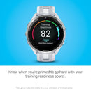 Garmin Forerunner® 965 Running Smartwatch, Colorful AMOLED Display, Training Metrics and Recovery Insights, Black and Powder Gray