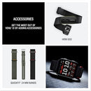 Garmin® Venu® X1, Thin and Lightweight GPS Smartwatch, AMOLED Display, Advanced Health and Fitness Features, Titanium Caseback and ComfortFit Nylon Band