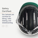 Thousand Kids Helmet – Free Reflective Sticker Pack to Customize, No Pinch Magnetic Buckle, Multi Sport Safety CSPC ASTM CE Certified – Jr Collection (Power Pink, Nylon Straps)