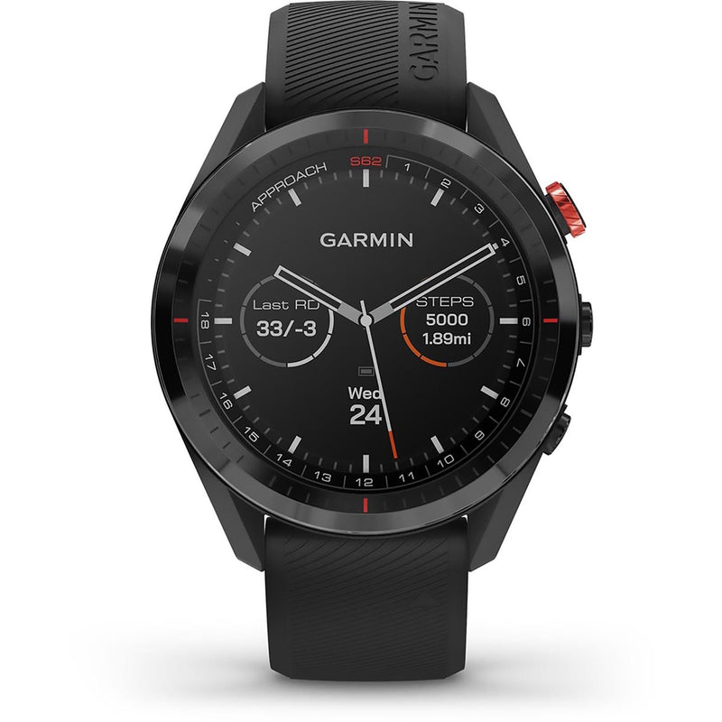 Garmin Approach S62, Premium Golf GPS Watch, Built-in Virtual Caddie