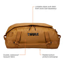 Thule Chasm Duffel bag, Weather-resistant materials, Easy packing, Converts to backpack, Internal pockets, Travel-ready