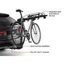 Thule Apex XT Black Metalic Safe and Secure Bike Hitch Rack - 4 Bike Trays