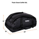 Thule Chasm Duffel bag, Weather-resistant materials, Easy packing, Converts to backpack, Internal pockets, Travel-ready