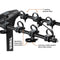 Thule Apex XT Black Metalic Safe and Secure Bike Hitch Rack - 4 Bike Trays