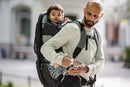 Thule Sapling Child Carrier Backpack - Machine Washable Seat - Self-Standing Frame - Adjustable Padded Straps for Parents - Ergonomic seat with Under-Leg Support for Child - UPF 50 Sunshade,Black