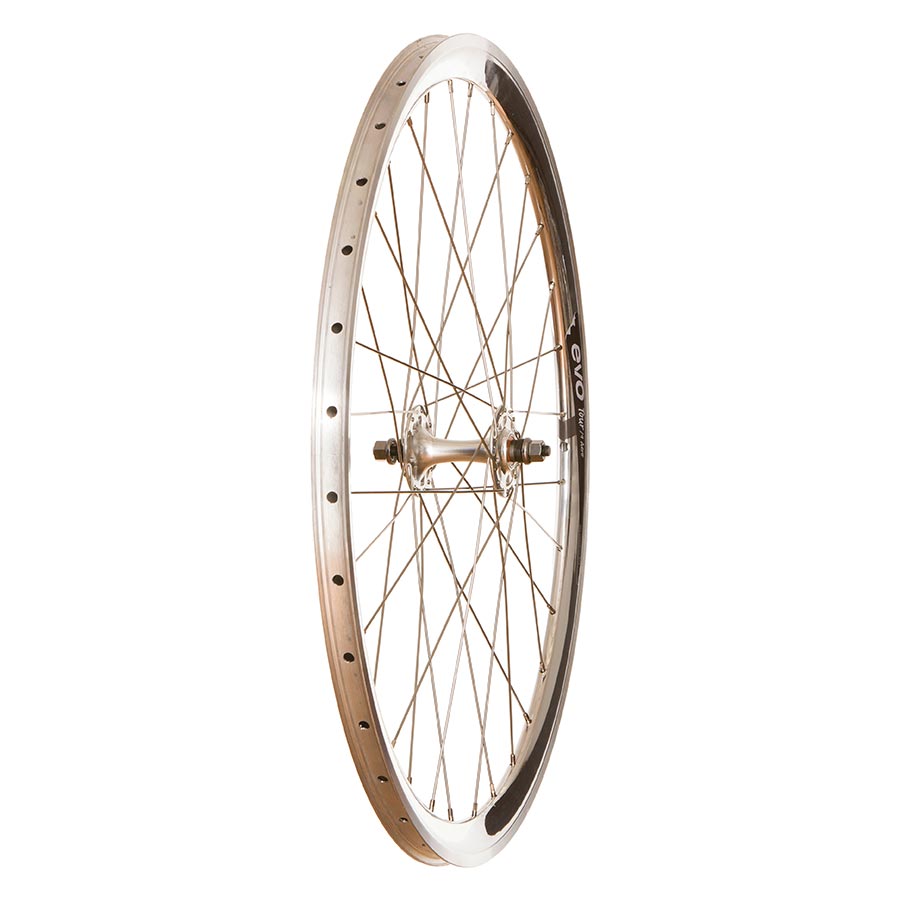 Wheel Shop Road/Track - 700C - Evo Tour 19 Aero Silver/Stainless HLC-041391-01-700