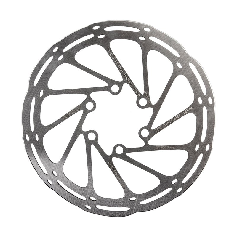 SRAM BRAKE PART SRAM DISC ROTOR 140 C-LINE 6B ROUNDED