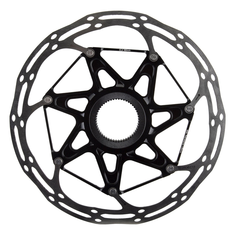 SRAM BRAKE PART SRAM DISC ROTOR 180 C-LINE CL 2-PIECE ROUNDED