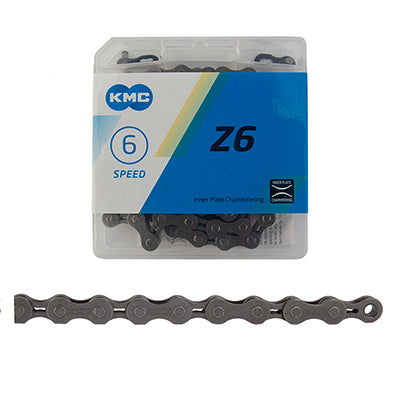 KMC CHAIN KMC Z6 INDEX 6s BN/GY 116L