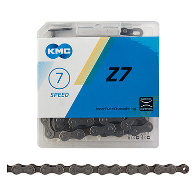 KMC CHAIN KMC Z7 INDEX 6/7/8s GY/BR 116L