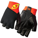 Giro Zero II Super-Fit Mountain Cycling Gloves, Black-Flame Orange - Small