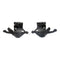 Shimano Acera M360 Durable and Lightweight Shift Levers Set - Black, 3x8 Speed
