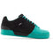 Giro Jacket Outsole Rubber Men's Cycling Shoes, ‎Black/Turquoise