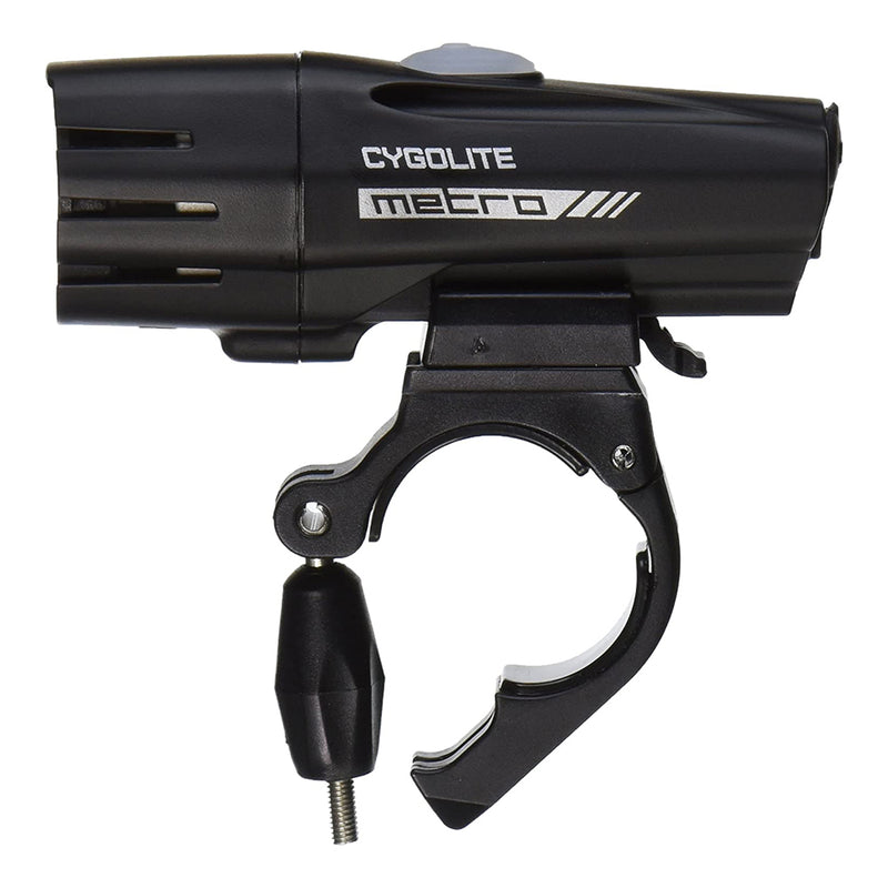 Cygolite Metro Handlebar Mount USB Rechargeable Bicycle Headlight - 360 Lumens