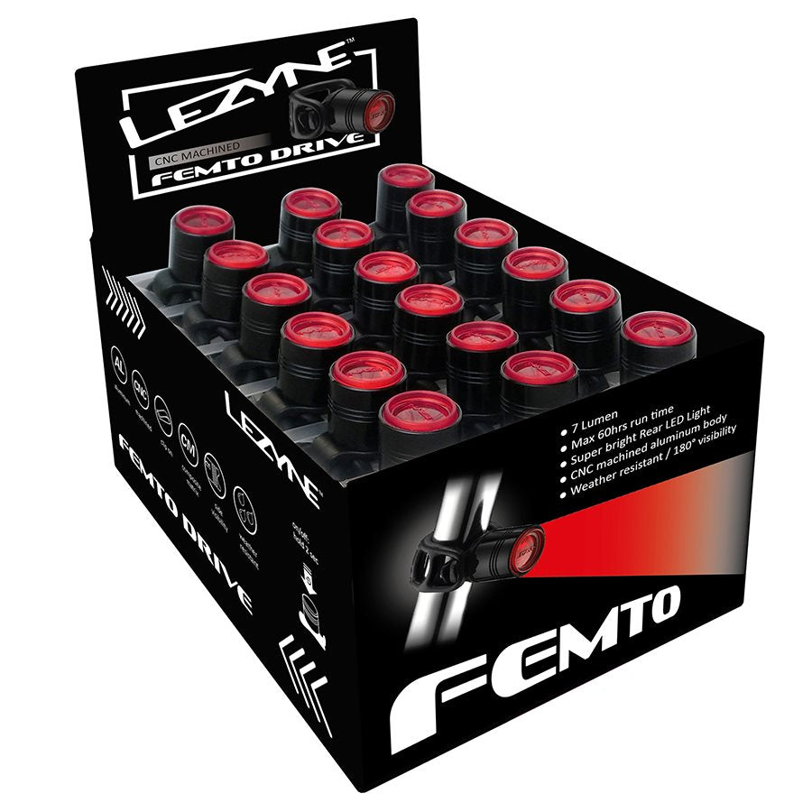 Lezyne Femto Counter Display HLC-620650-01