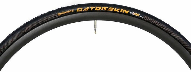 Continental Ultra Gatorskin Bicycle Tire (700x25, Folding, Black)