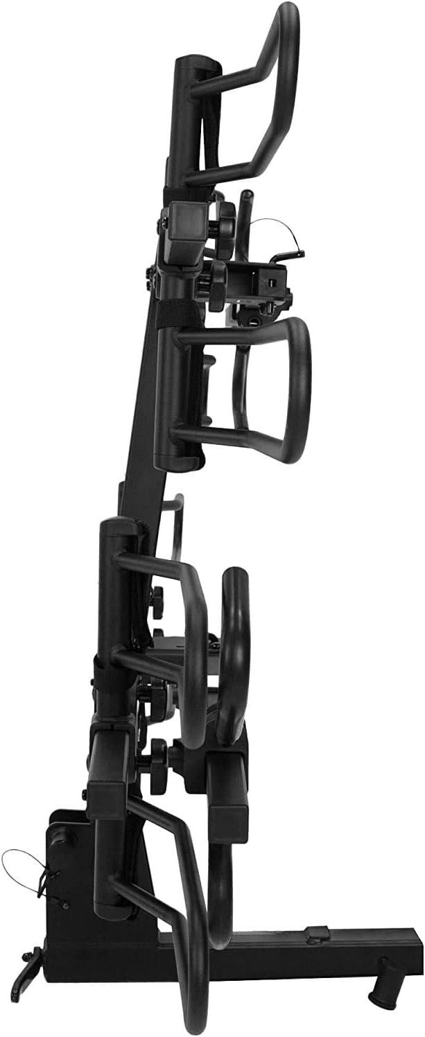 Overdrive Sport 4-bike Hitch Mounted Rack for Standard Fat Tire and Electric